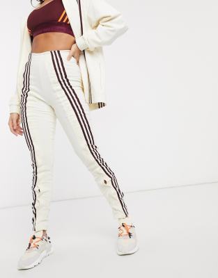 adidas x IVY PARK track pants in ecru 