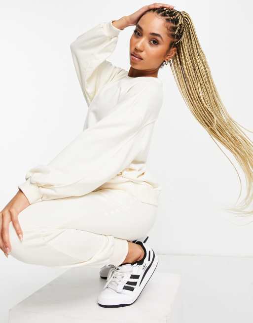 adidas x Karlie Kloss sweatshirt in white | ASOS