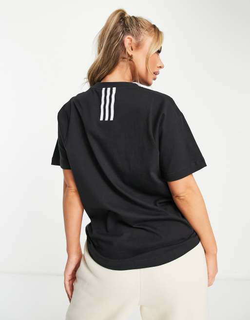 adidas x Karlie Kloss - T-shirt nera a maniche corte, 3 di 4