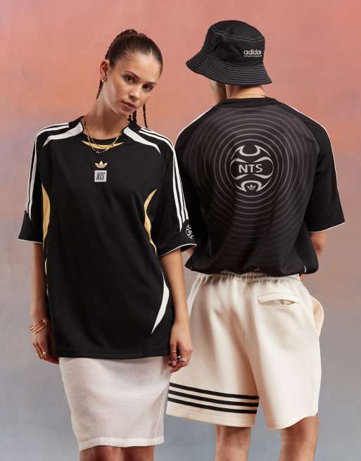 adidas x NTS - Sort fodboldtrøje, 2 af 5