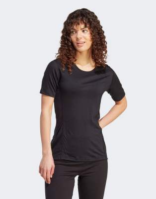 adidas - Xperior Merino 150 - Kurzärmliges Baselayer-Oberteil in Schwarz