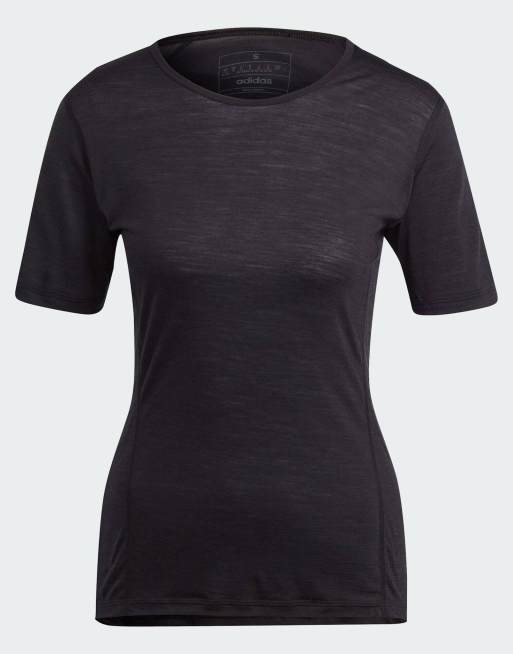 adidas - Xperior Merino 150 - T-shirt base layer a maniche corte nera, 4 di 4