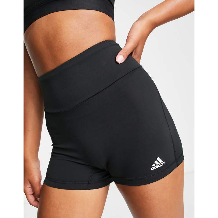 adidas Yoga Essentials High-Waisted Short Leggings Wonder Orchid IJ9352