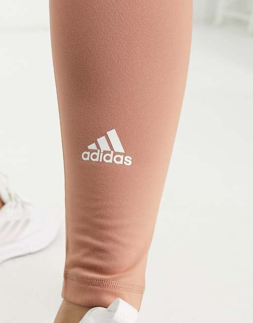 adidas Yoga Essentials 7/8 leggings in beige