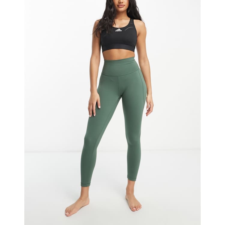 adidas Performance YOGA ESSENTIALS 7/8 - Leggings - black 