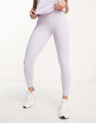 adidas - Yoga Essentials - Leggings in Silberdämmerung-Grau