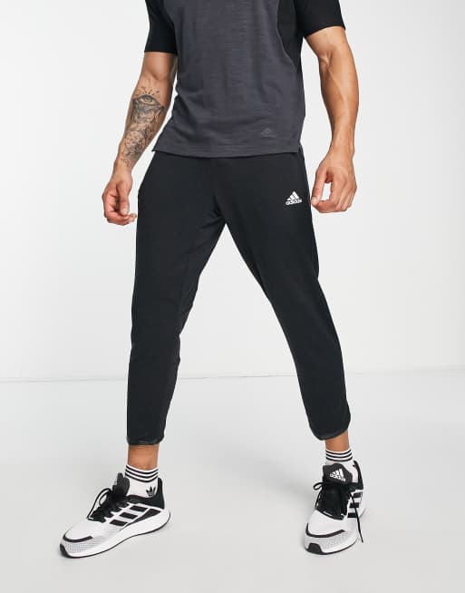 adidas Yoga tapered sweatpants in black ASOS