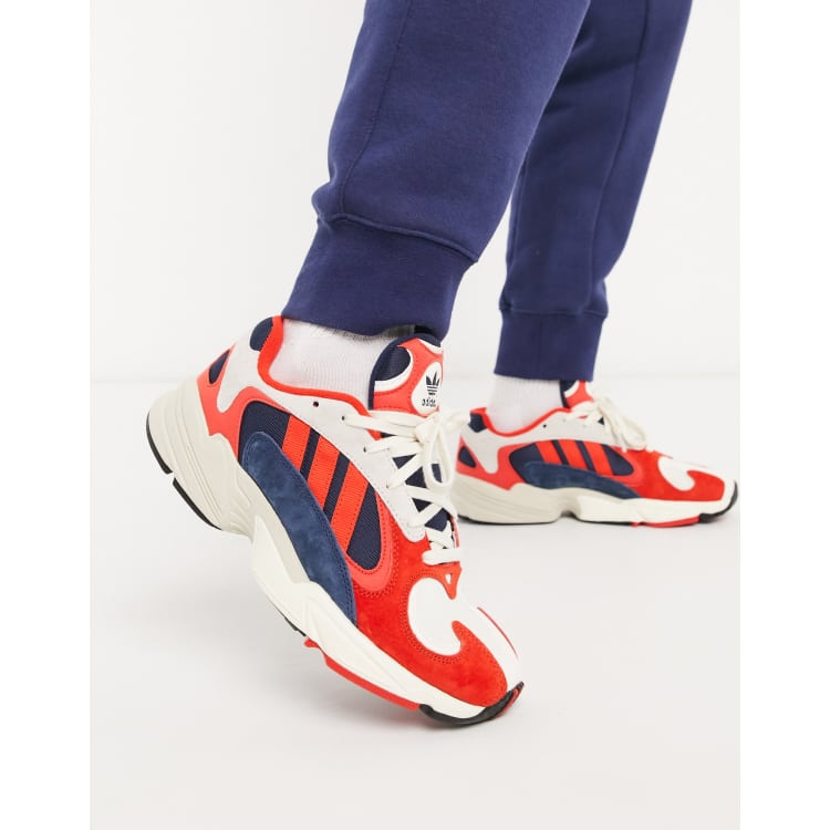 Adidas yung 1 rouge et bleu on sale