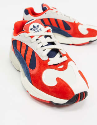 adidas yung 1 rouge et bleu