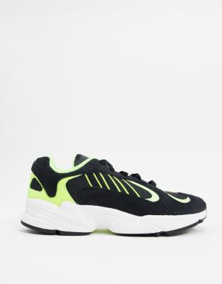 adidas Yung-1 sneaker in black ASOS