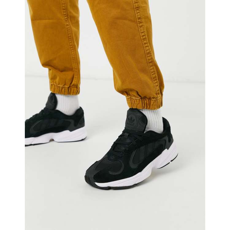 Adidas yung cheap 1 trainers black