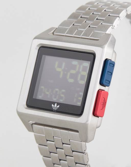 Adidas z01 archive digital bracelet clearance watch