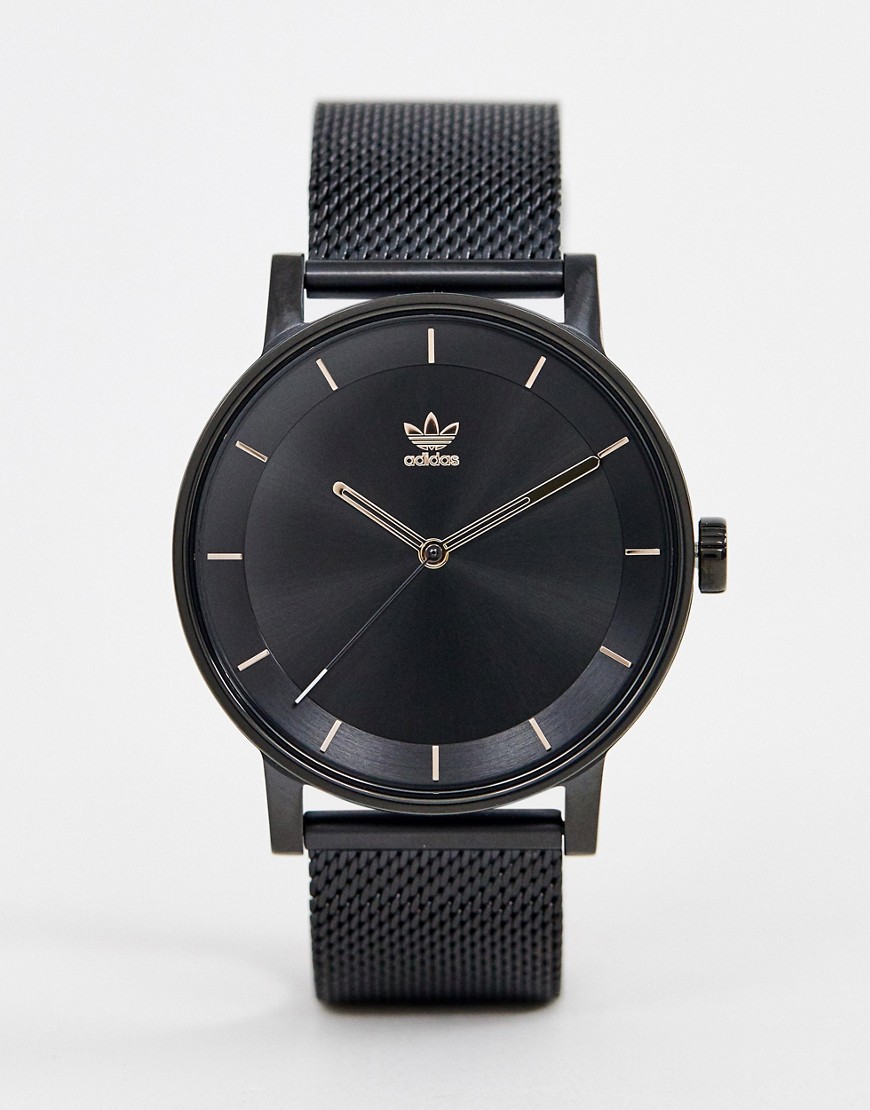 Adidas - Z04 District - M1 - Mesh horloge in zwart