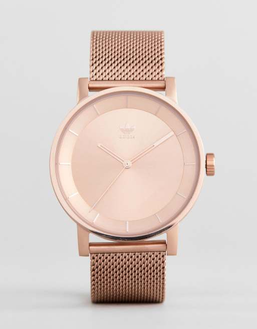 Adidas watch shop rose gold