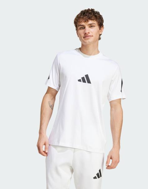 adidas – Z.N.E. – Biały – T-shirt - view 1