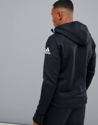 adidas ZNE Hoodie In Black Heather DM5543 ASOS