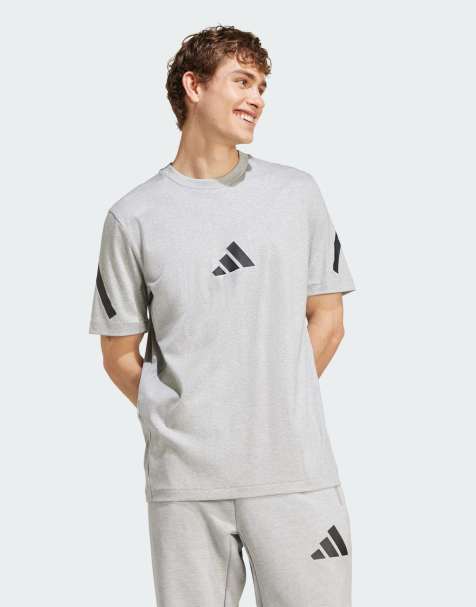adidas – Z.N.E. – Premium – Grå t-shirt - view 1