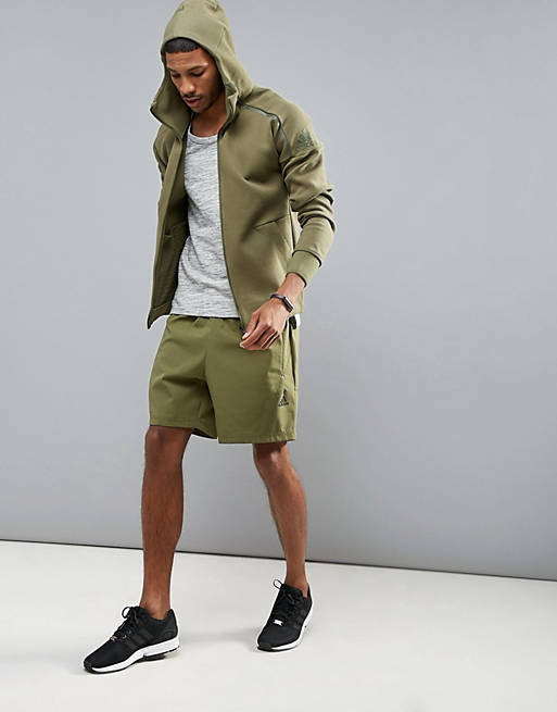 Diligence hugge Abnorm Adidas ZNE Shorts In Green | ASOS