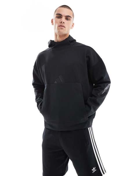 adidas - Z.N.E - Sweat à capuche de qualité supérieure - Noir - view 1