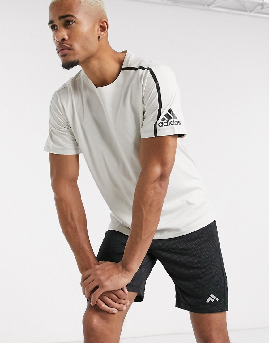 Adidas ZNE training t-shirt-White