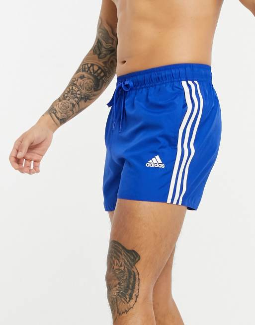 Adidas performance zwemshort in hotsell 3 strepen-look