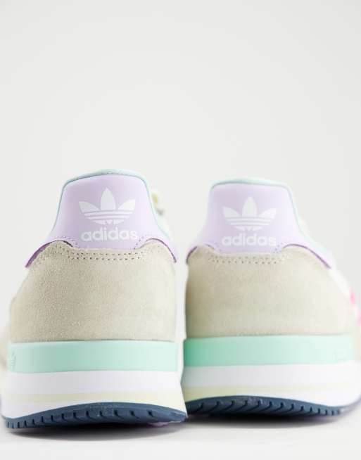 adidas gazelle silver green womens Adidas ZX 500 Beige