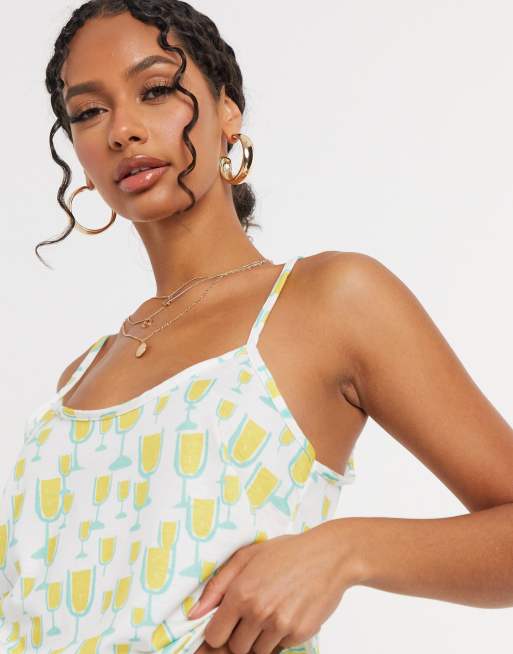 Lipsy best sale prosecco pyjamas