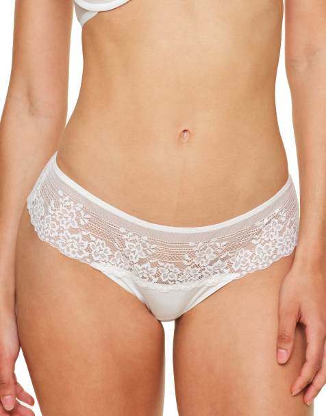 Adore Me Alara cheeky panties in white - view 1