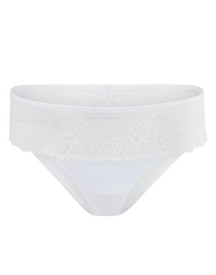 Adore Me Alara Cheeky Panties In White