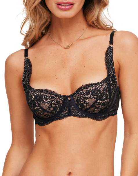 Adore Me Bonnie contour balconette bra in black - view 1