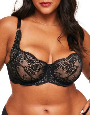 Adore Me Bonnie Contour Balconette Bra In Black