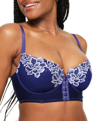 Демисезонный бюстгальтер Adore Me Britta contour темно-синего цвета 9190₽