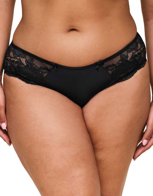 Adore Me Chelsi brazilian panties in black
