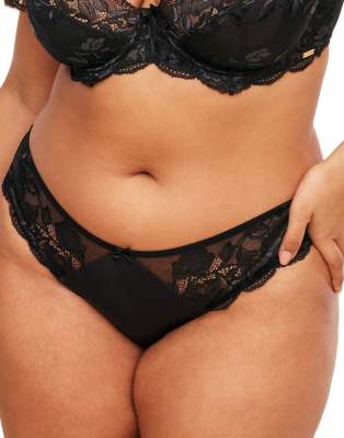 Adore Me Chelsi Brazilian Panties In Black