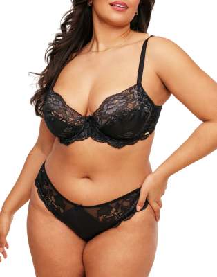 Adore Me Chelsi Hipster Panties In Black