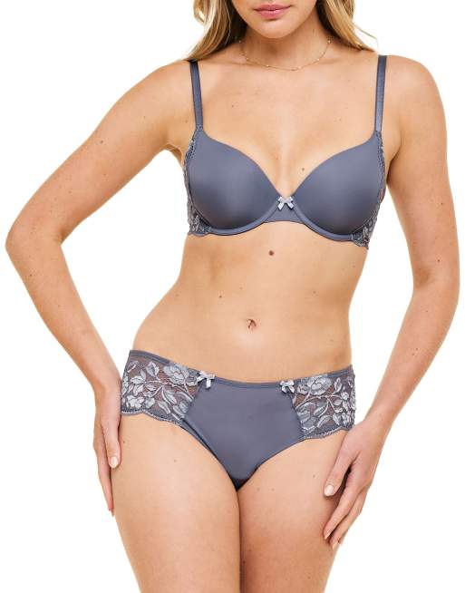 Adore Me Chelsi set in dark gray