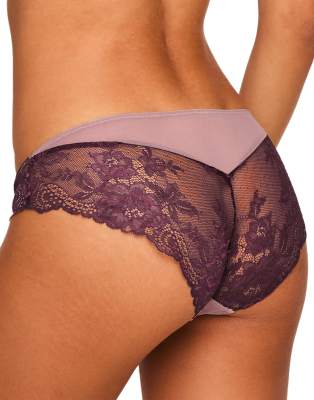 Adore Me Clairabelle Bikini Panties In Purple
