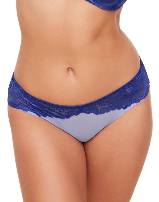 Adore Me Cyla hipster panties in dark blue