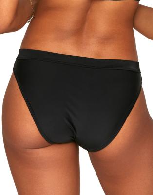 Adore Me Demi Swimwear Bikini Bottoms In Black
