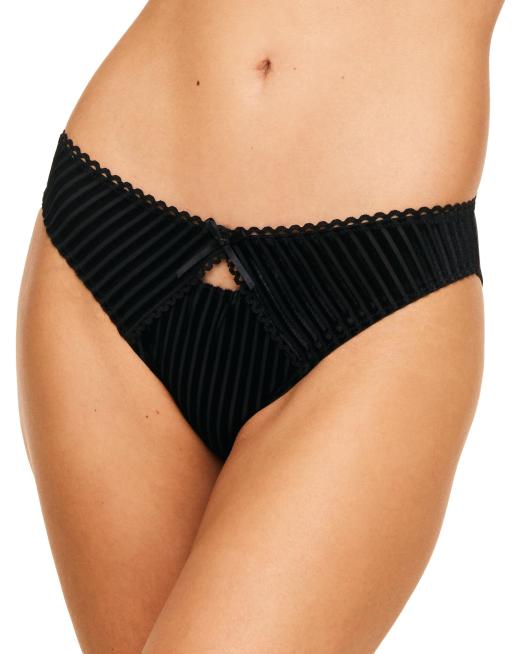 Adore Me Evie bikini panties in black