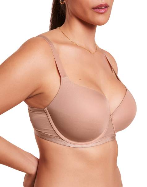 Adore Me Fallon contour full coverage bra in medium beige - view 1