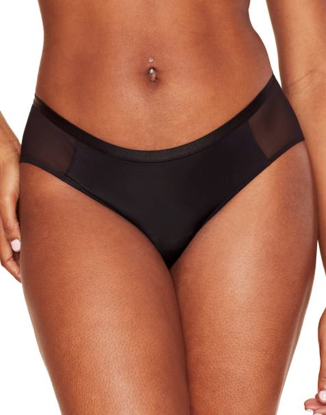 Adore Me Fallon hipster panties in black - view 1