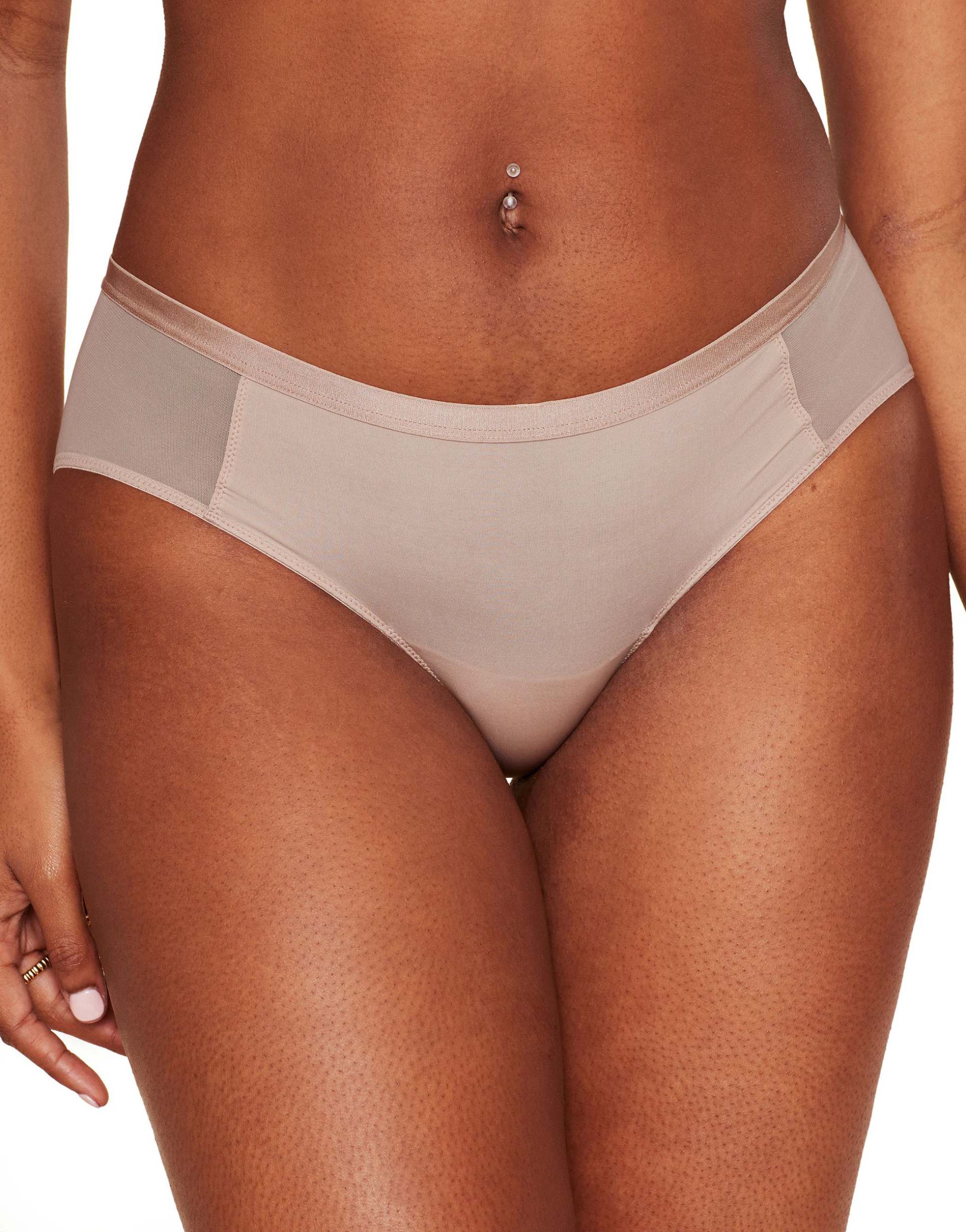 adore me fallon hipster panties in medium beige
