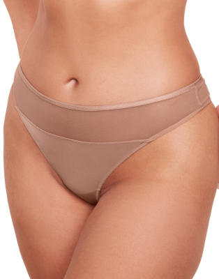 Adore Me Fallon Thong Panties In Neutral