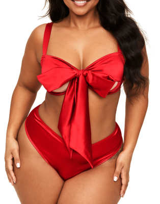 Adore Me Gynger Bikini Panties In Red