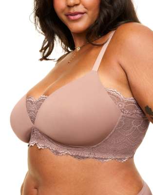Adore Me Jainey Contour Plunge Bra In Neutral