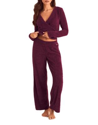 Adore Me Katya Loungewear Set In Purple