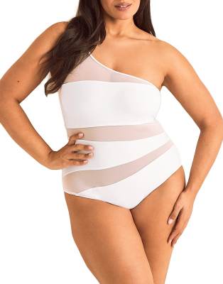 Adore Me Kimora Swimwear One Piece In White