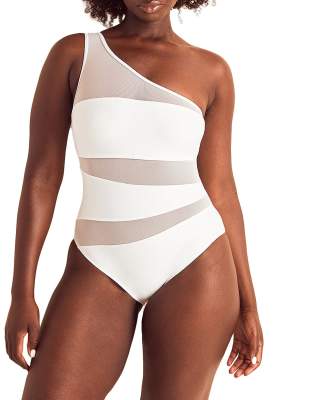 Adore Me Kimora Swimwear One Piece In White