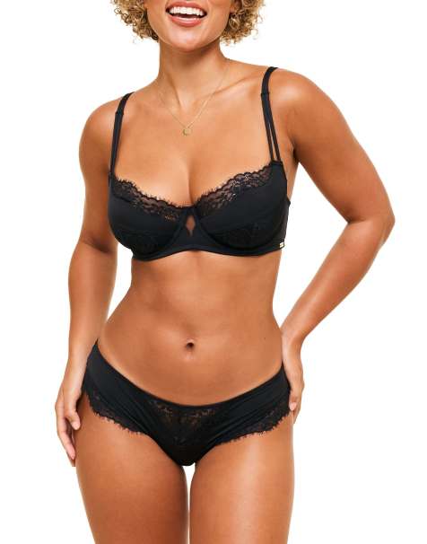 Adore Me Leigha contour balconette bra in black - view 1